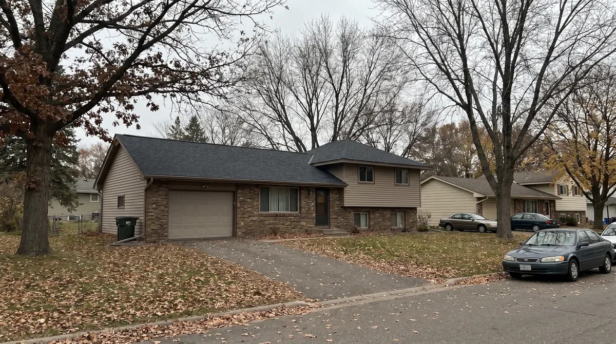 Fridley, MN — neighborhood roofing view