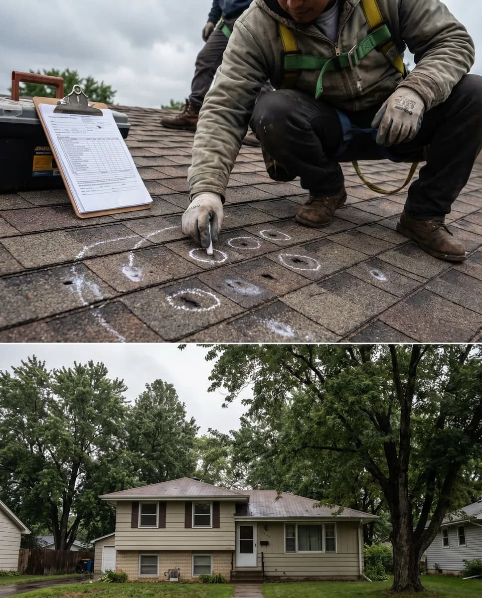 Fridley area — Anoka County residential roofing