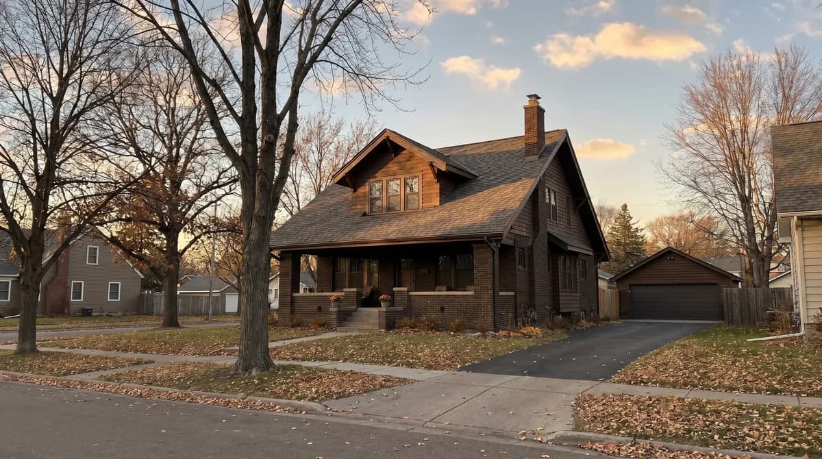Owatonna, MN — neighborhood roofing view