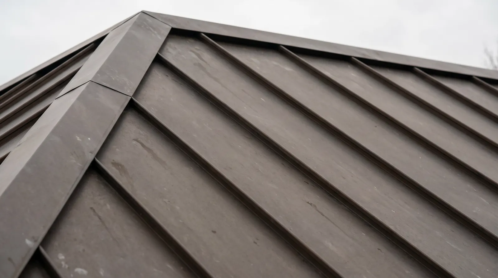 Standing Seam Metal — close-up of installed material showing pattern and texture detail