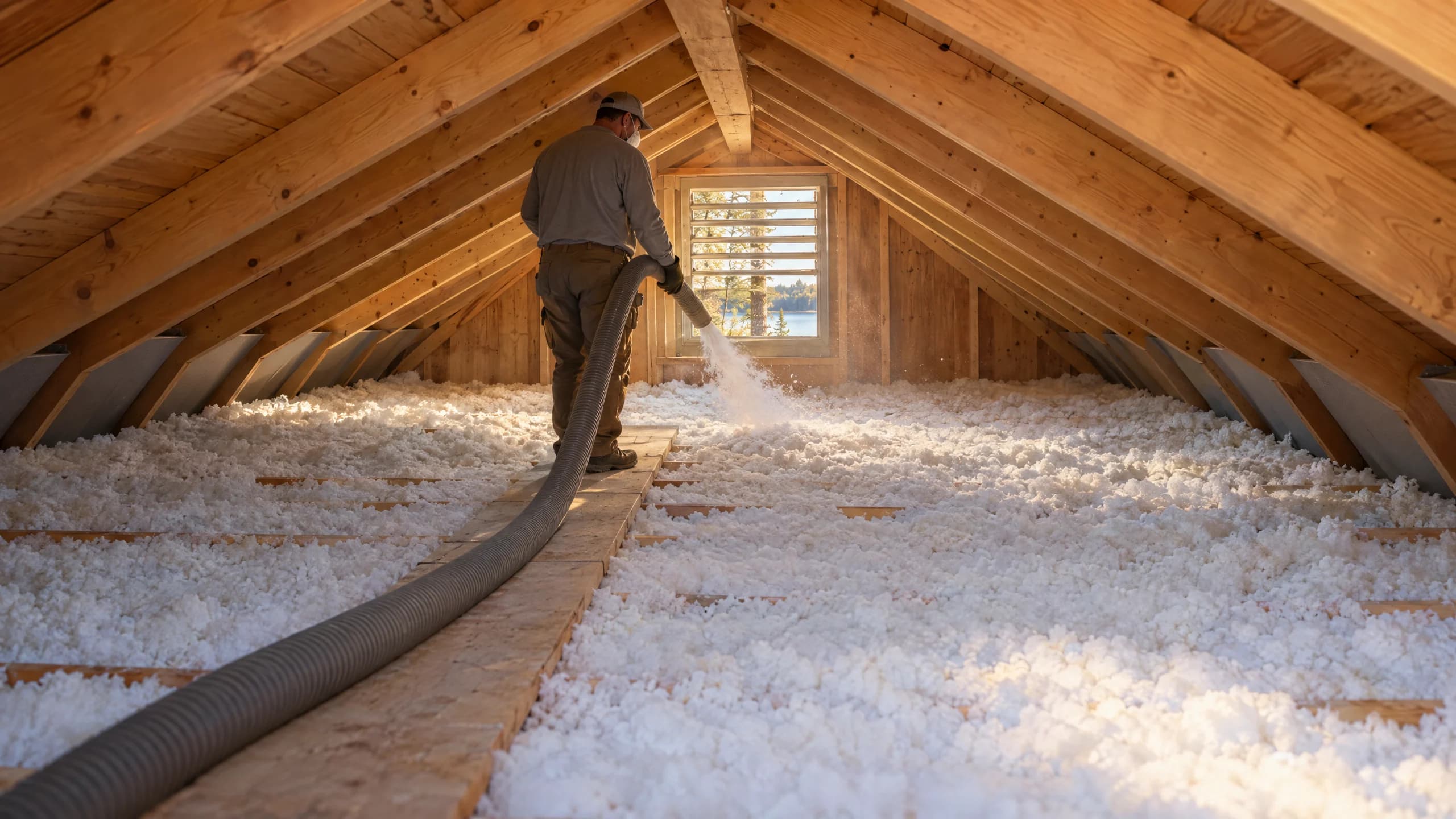 Insulation — Silver Loon Roofing