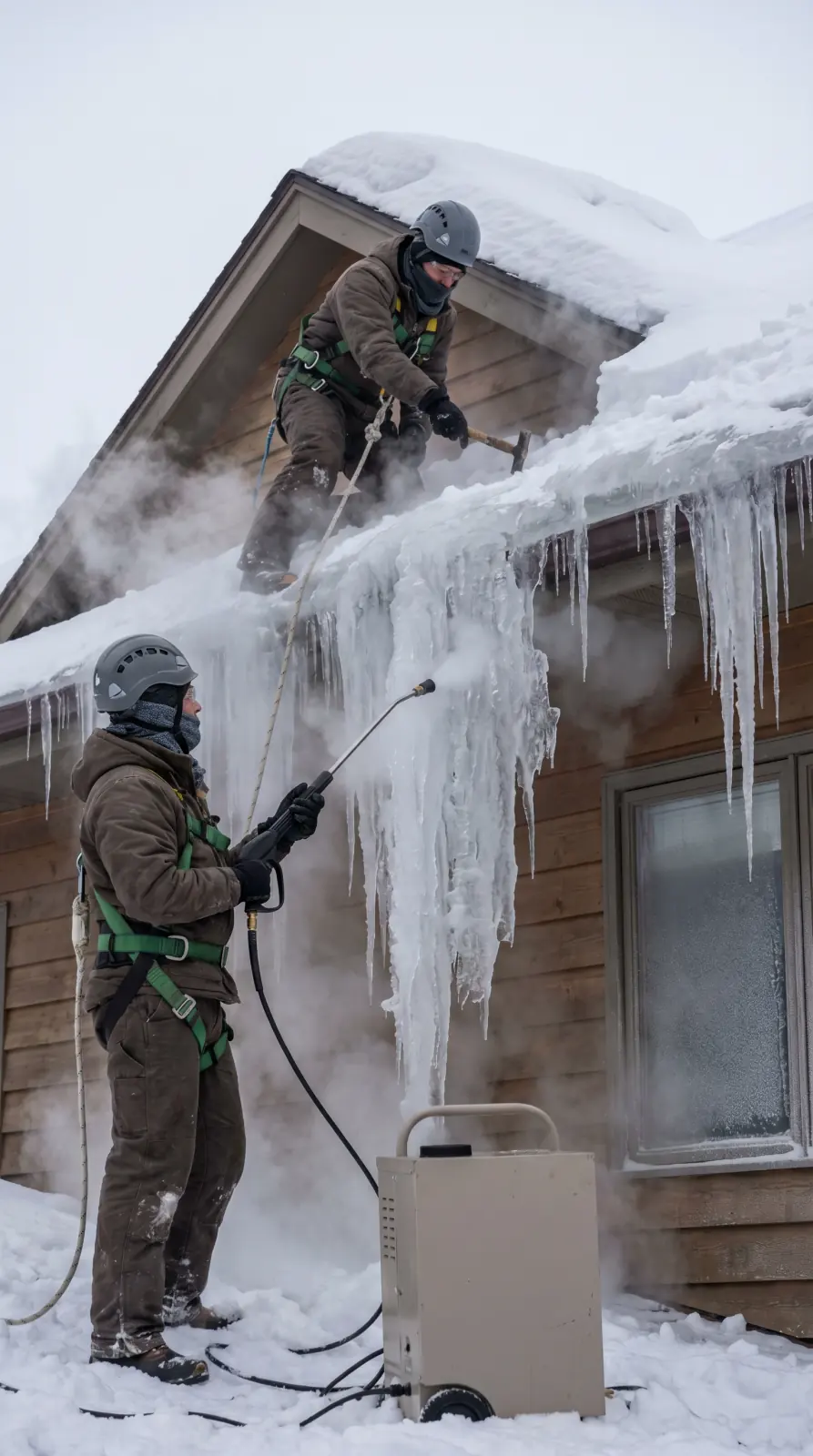 Ice Dams — Silver Loon Roofing