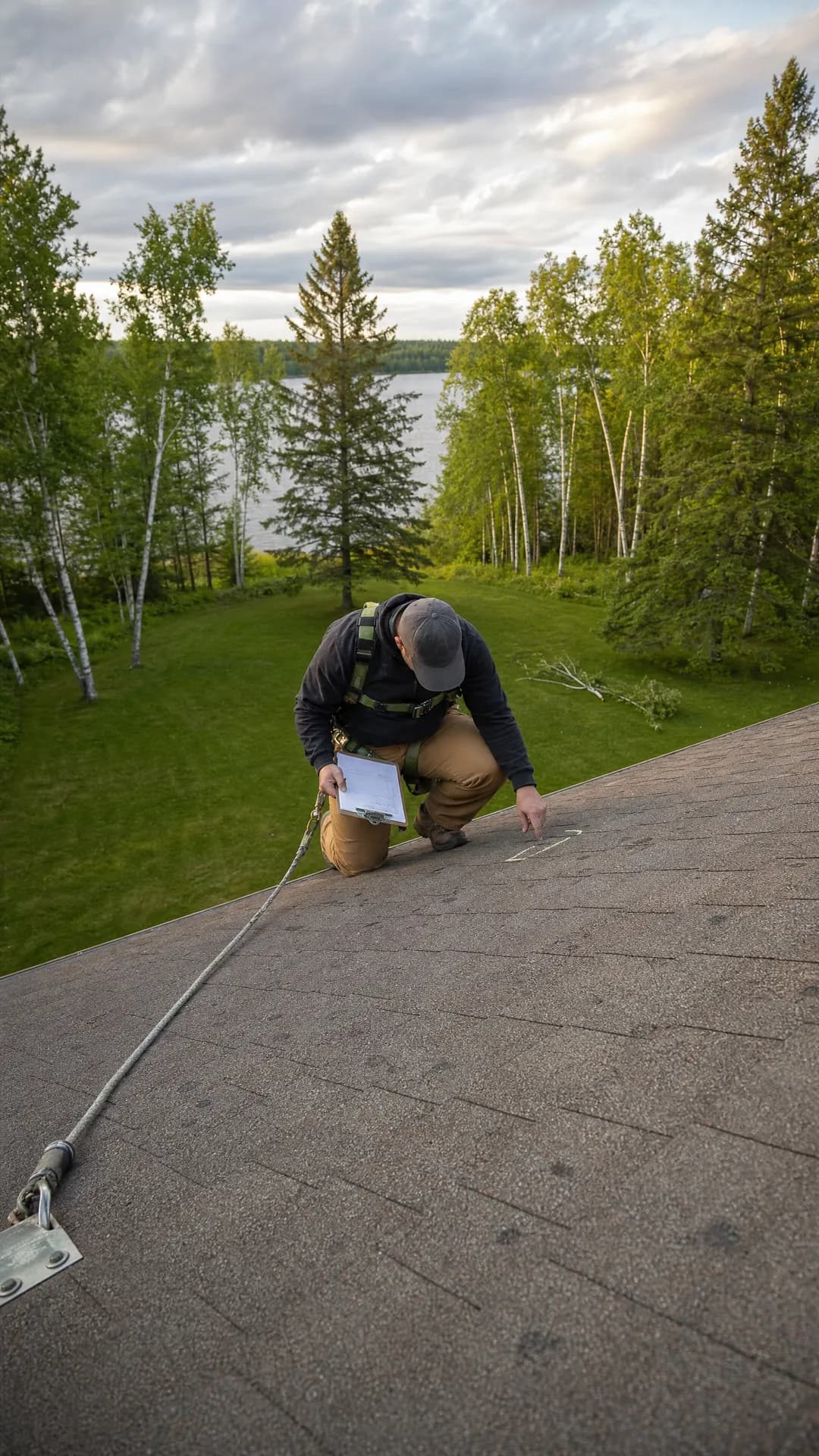 Storm Damage — Silver Loon Roofing