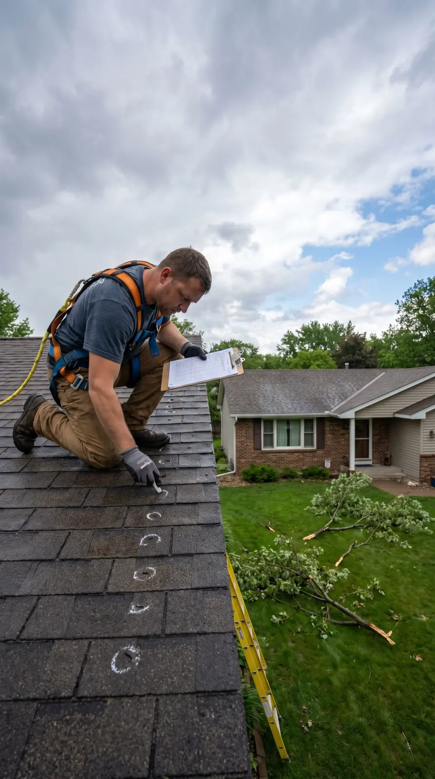 Storm Damage — Silver Loon Roofing